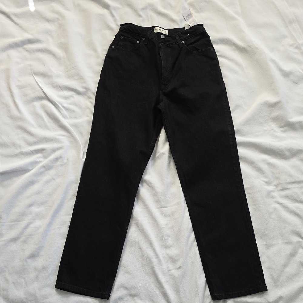 Abercrombie & Fitch The 90's Straight Ultra High Rise Size 30/10R